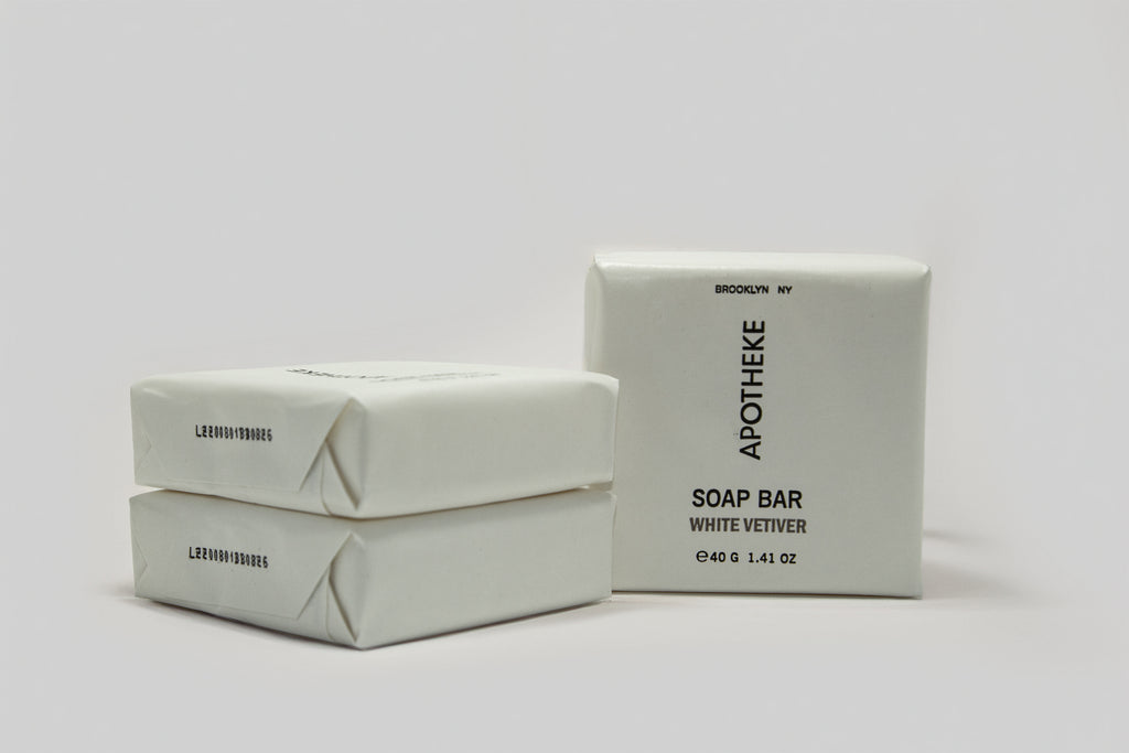 White Vetiver Travel Soap Set (3 Bars)